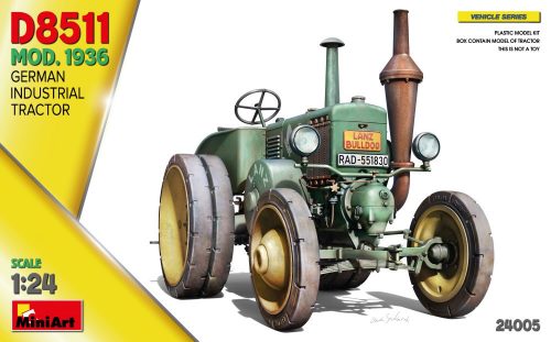 Miniart - German Industrial Tractor D8511  Mod. 1936