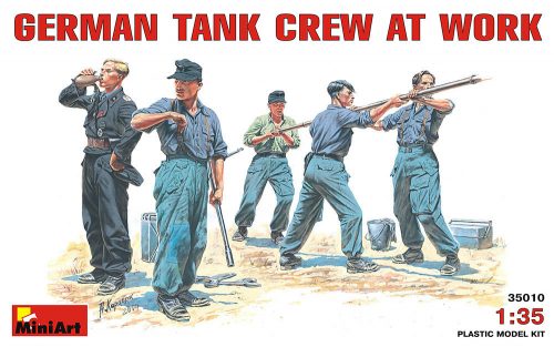 MiniArt - German Tank Crew at work