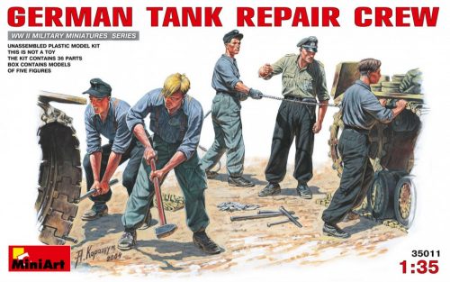 MiniArt - German Tank Repair  Crew