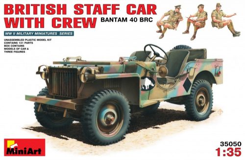 MiniArt - British Staff Car withCrew