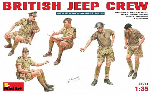 MiniArt - British Jeep Crew.