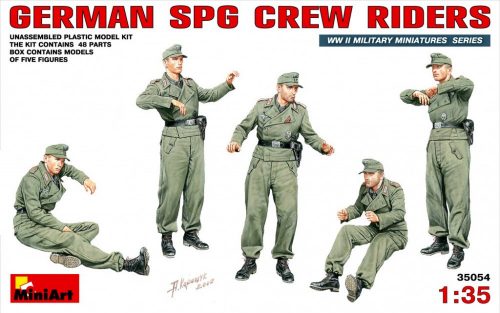 MiniArt - German SPG Crew Riders