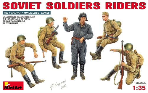 MiniArt - Soviet Soldiers Riders