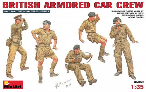 MiniArt - British Armoured Car Crew