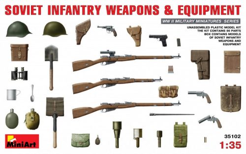 MiniArt - Soviet Infantry Weapons and Equipment