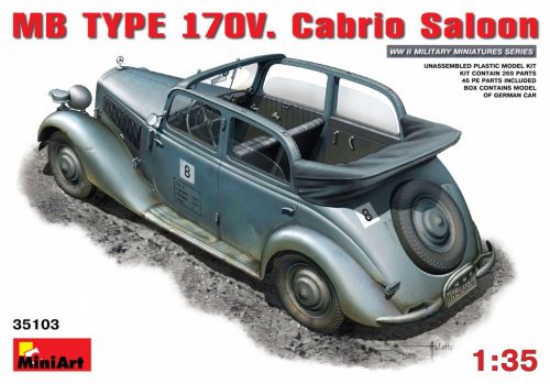 MiniArt - MB Typ 170V Cabrio Saloon