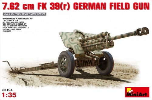 MiniArt - 7,62 cm FK 39(r) German Field Gun