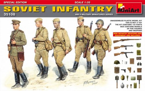 MiniArt - Soviet Infantry Special Edition