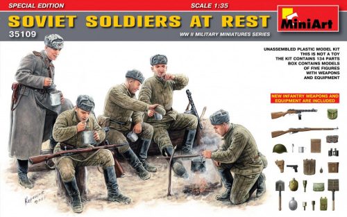 MiniArt - Soviet Soldiers at Rest Special Edition