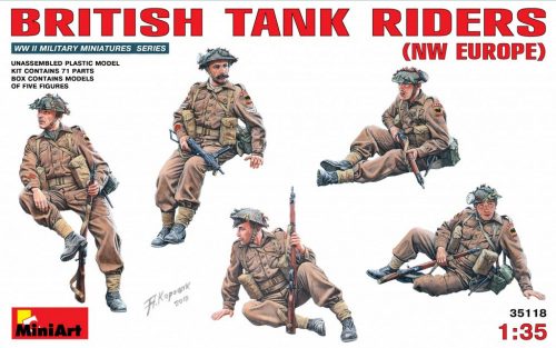 MiniArt - British Tank Riders (NW Europe)