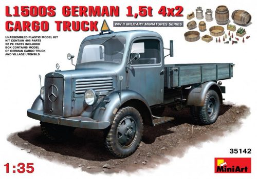 MiniArt -  L1500S German 1,5t 4?2 Cargo Truck