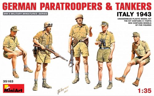 MiniArt - German Paratroopers & Tankers (Italy 1943)