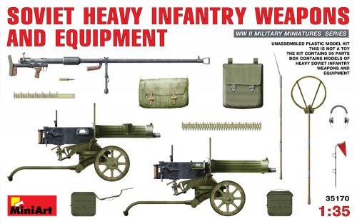 Miniart - Soviet Heavy Infantry Weapons & Equipment