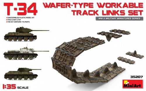 MiniArt - T-34 Wafer-Type Workable Track Links Set