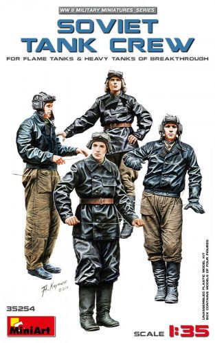 Miniart - Soviet Tank Crew (for Flame Tanks & Heavy Tanks of Breakthrough)