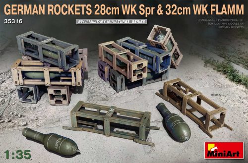 Miniart - German Rockets 28cm WK Spr & 32cm WK Flamm