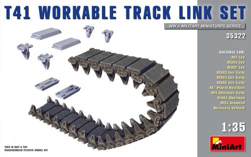 Miniart - T41 workable track link set