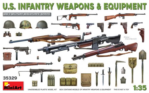 Miniart - U.S. Infantry Weapons & Equipment