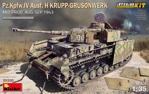 Miniart - Pz.Kpfw.IV Ausf. H Krupp-Grusonwerk. Mid Prod. (Aug-Sep 1943) Interior Kit