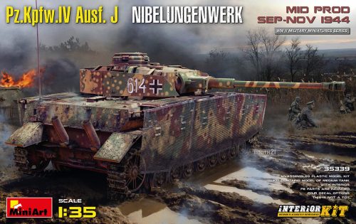 MiniArt - Pz.Kpfw.Iv Ausf. J Nibelungenwerk. Mid Prod. (Sep-Nov 1944) Interior Kit