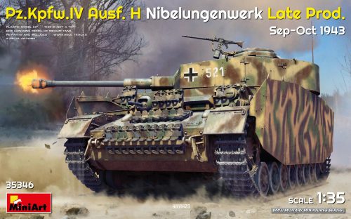 MiniArt - Pz.Kpfw.IV Ausf. H Nibelungenwerk Late Prod. (Sep-Oct 1943)