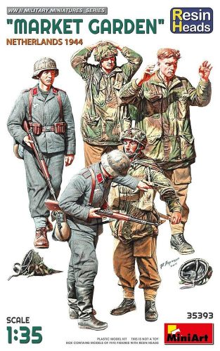 MiniArt - Market Garden (Netherlands 1944) Resin Heads