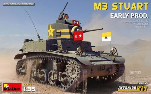 MiniArt - 1:35 M3 Stuart Early Prod. Interior Kit