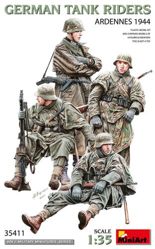 Miniart - German Tank Riders (Ardennes 1944)