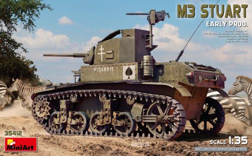 MiniArt - 1/35 M3 Stuart Early Prod. 