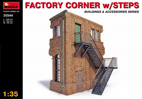 MiniArt - Factory Corner with steps