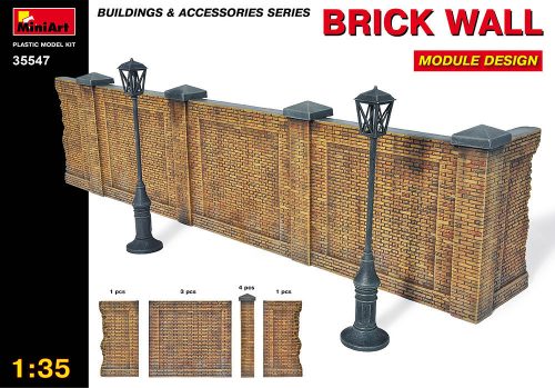 MiniArt - Brick Wall. Module design.