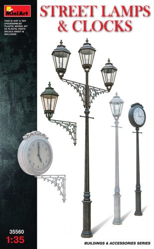 MiniArt - Street Lamps & Clocks