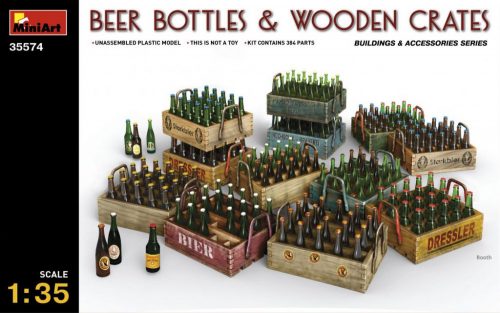 MiniArt -  Beer Bottles & Wooden Crates