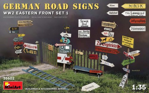 Miniart - German Road Signs WW2 Eastern Front Set 1