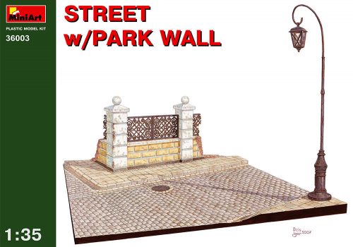 MiniArt - Street with park wall