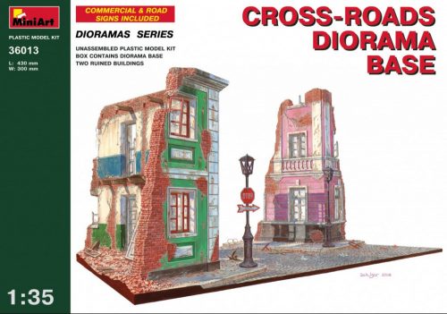 MiniArt - Cross-roads Diorama Base