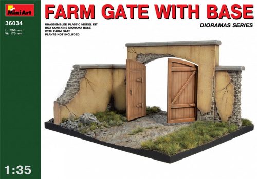 MiniArt - Farm Gate with  Base