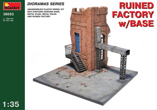 MiniArt - Ruined Factory w/Base