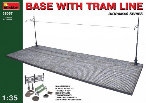 MiniArt - Base with Tram Line