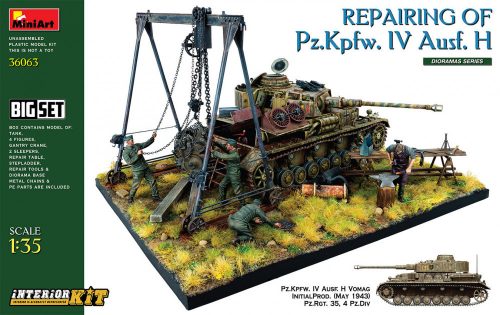 MiniArt - Repairing Of Pz.Kpfw. Iv Ausf. H. Big Set