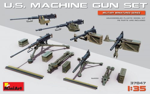 Miniart - U.S. Machine Gun Set