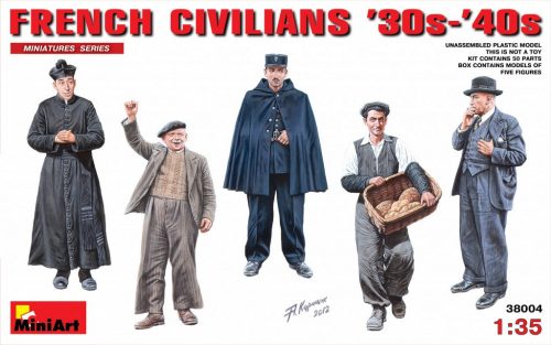 MiniArt - French Civilians 30-40th