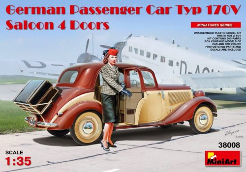 MiniArt - German Passenger Car Typ 170V Saloon 4 Doors