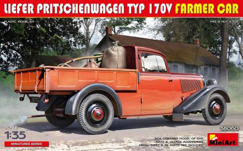 MiniArt - Liefer Pritschenwagen Typ 170V Farmer Car