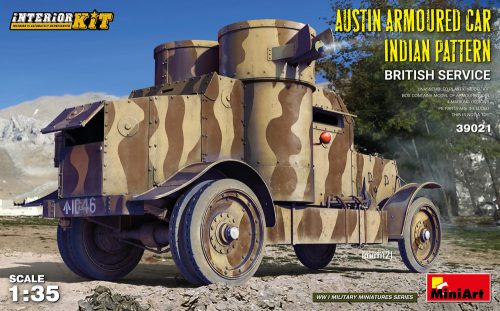 MiniArt - Austin Armoured Car Indian Pattern. British Service. Interior Kit