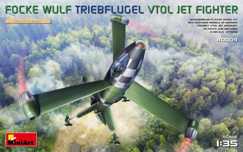 Miniart - Focke Wulf Triebflugel (VTOL) Jet Fighter