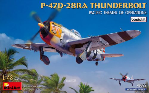 MiniArt - 1/48 P-47D-28RA THUNDERBOLT. PACIFIC THEATER OF OPERATIONS. BASIC KIT