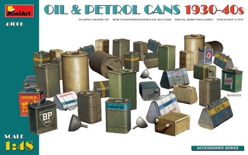 Miniart - Oil & Petrol Cans 1930-40s