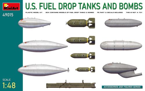 Miniart - U.S. Fuel Drop Tanks and Bombs