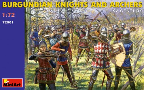 MiniArt - Burgundian   Knights and  Archers.  XV c.